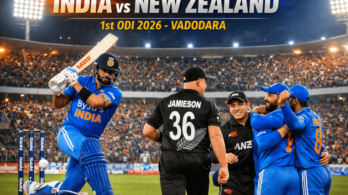 भारत बनाम न्यूज़ीलैंड पहला वनडे 2026: पूरा मैच रिपोर्ट, टीम घोषणा, प्लेइंग XI, स्कोरकार्ड और विश्लेषण