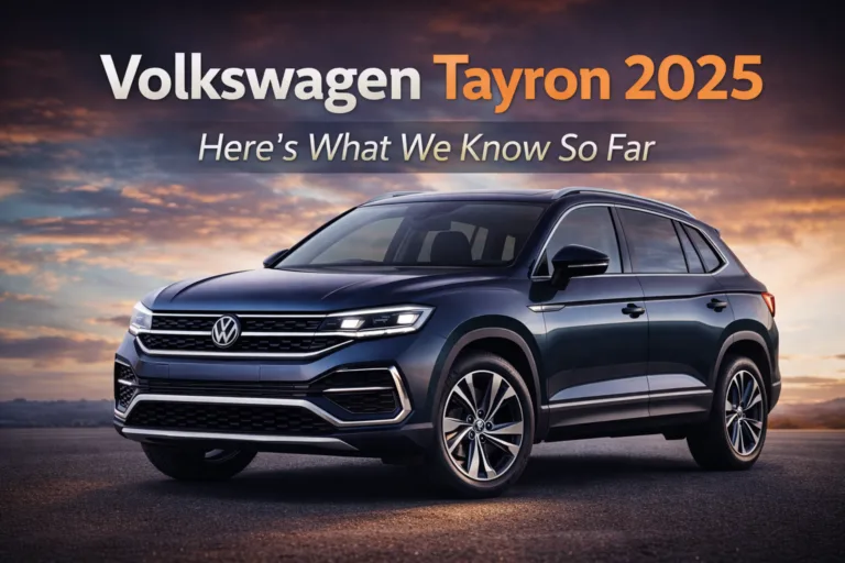 Volkswagen Tayron प्रीमियम SUV एक्सटीरियर डिजाइन