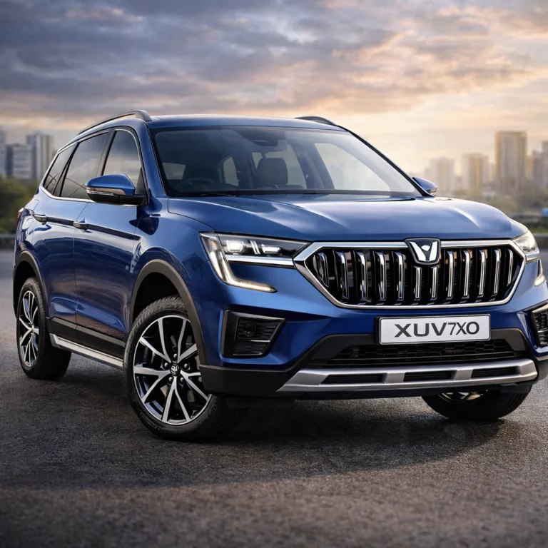 Mahindra XUV 7XO front design launched in India