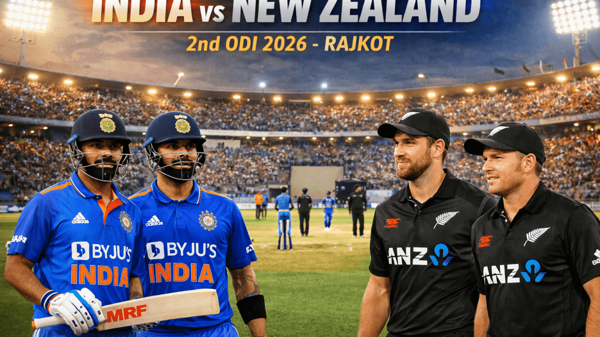 India vs New Zealand 2nd ODI 2026: Full Match Report, Scorecard, Player Performances and Series Update
