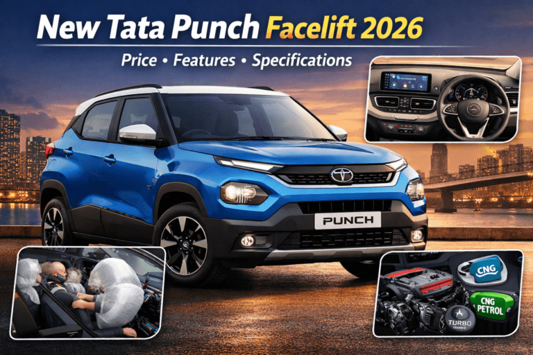 New Tata Punch facelift SUV in India