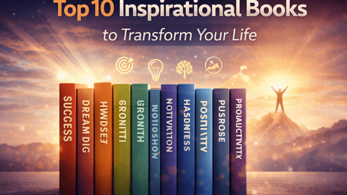 Top 10 Inspirational Books to Transform Your Life
