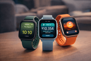 Affordable smartwatches with premium features such as fitness tracking, AMOLED displays, and colorful straps