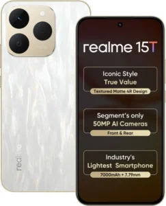 Realme 15T 5G smartphone