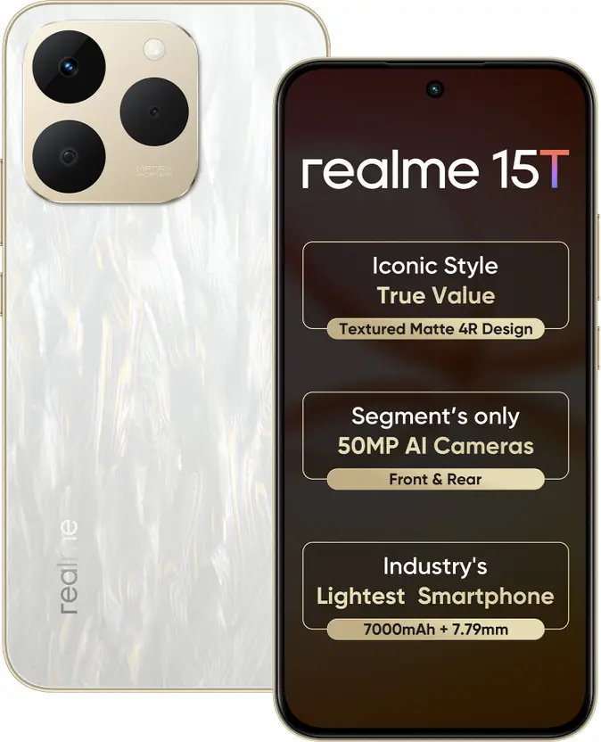Realme 15T 5G smartphone